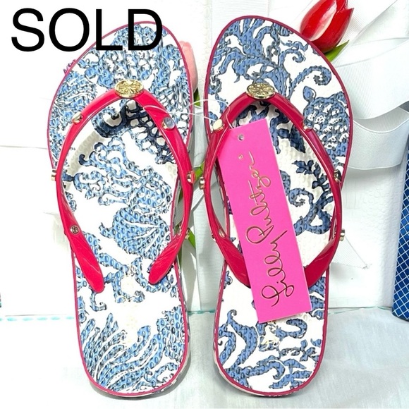 Lilly Pulitzer Shoes - Lilly Pulitzer Flip Flops